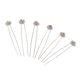 thumbnail image 1 of 6 Unids Magnífico Rhinestone de Cristal Horquilla de Bodas Del Baile Nupcial Yuyangstore Pinza de pelo nupcial, 1 of 8