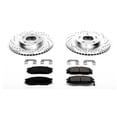 thumbnail image 3 of PowerStop Front Z23 Evolution Sport Carbon-Fiber Ceramic Brake Pad and Drilled & Slotted Rotor Kit Fits: HYUNDAI Select Models K5250, 3 of 10