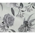 thumbnail image 4 of oneOone Cotton Flex Gray Fabric Leaves & Rose Watercolor Fabric For Sewing Printed Craft Fabric By The Yard 40 Inch Wide, 4 of 4