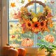 thumbnail image 4 of Guirnalda de otoño, guirnalda de granja, guirnalda de calabaza de otoño, guirnalda de cosecha para puerta de entrada, colgante de pared, guirnalda de Navidad y Halloween, decoración del hogar, 4 of 5