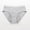 Silver, variant on Rigardu Hot Sale!! Women's Cotton Underwear High Waisted Full Coverage Ladies Soft Strech Breathable Panties Leak Proof Underwear Before and After Menstruation with Ventilation Holes
