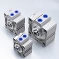 thumbnail image 3 of Pneumatic high thrust SDA thin cylinder Multiple specifications available SDA32-10, 3 of 7