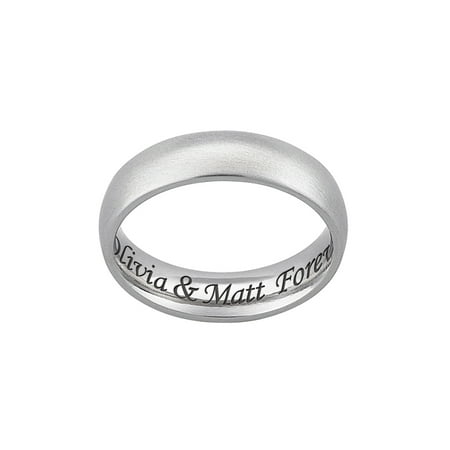 Personalized Planet - Personalized Stainless Steel Engraved Wedding Band