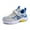 Gray, variant on Fozruso Boys Sneakers Breathable Running Shoes For Active Kids Casual Sports Footwear,Sizes 11.5(5-5.5 Years)