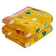 thumbnail image 5 of cartoon throw blanket cotton gauze summer cool quilt single double Kawaii nap blanket for kids adult bedspread sofa towel, 5 of 6