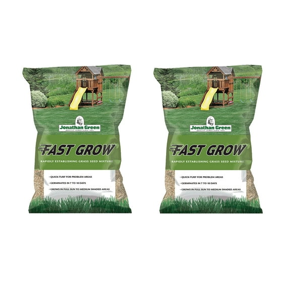 Jonathan Green 10820 Fast Grow Grass MVR1 Seed Mix, 3 Pounds (2 Pack)
