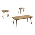 thumbnail image 1 of Monarch Specialties Table Set, 3pcs Set, Accent, Coffee, End, Living Room, Dark Walnut, Contemporary, Modern, 1 of 3