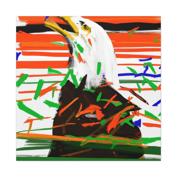 Murmurations of Eagles - Canvas