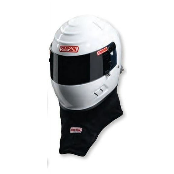 Simpson Racing 97038 Helmet Skirt - SFI 3.3/5 - Carbon X - Contoured - Each