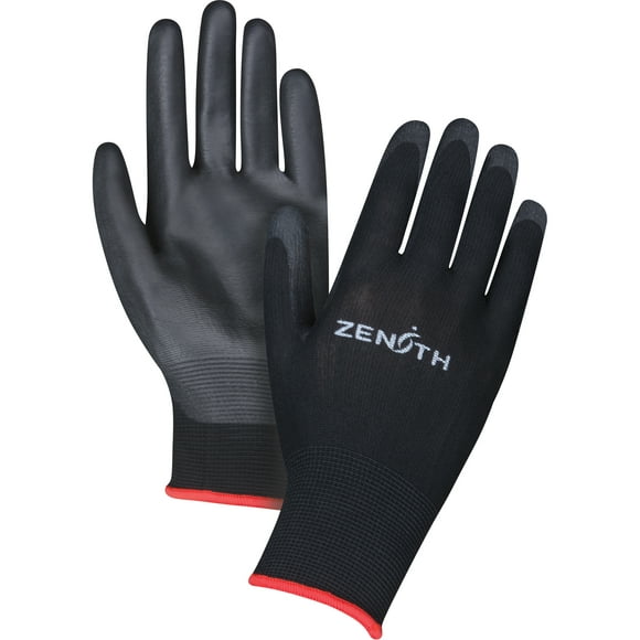 Ultimate Dexterity Coated Gloves, 8/Medium, Polyurethane Coating, 13 Gauge, Polyester Shell , Pair