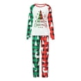 Qiylii Christmas Family Pajamas Matching Set Parentchild Christmas