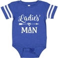 thumbnail image 3 of Inktastic Valentine Boys Ladies Man Boys Baby Bodysuit, 3 of 5