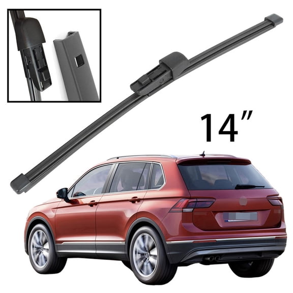 14" Rear Windshield Windscreen Washer Wiper Blade For VW Tiguan MK2 2017-2023 Car Accessories Accsesories