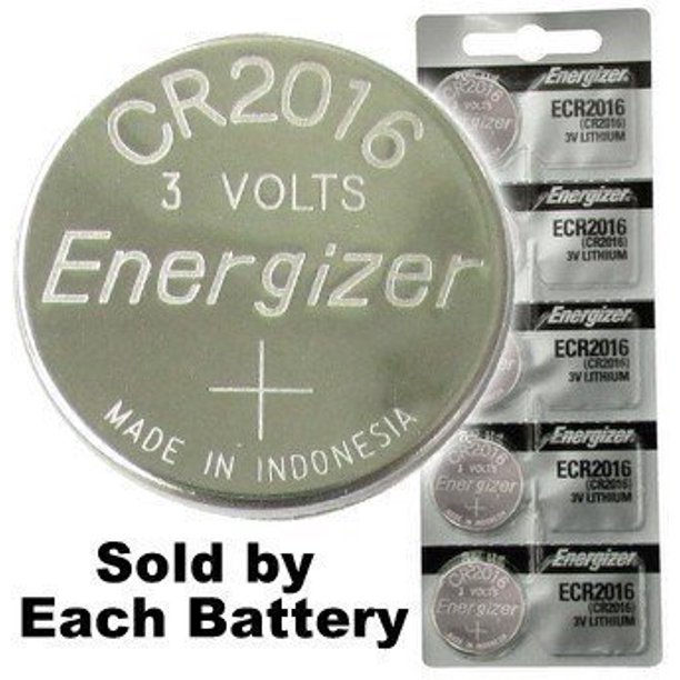 8pcs Energizer Cr2016 3v Lithium Coin Cell Battery Dl2016 Ecr2016 CR