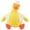 A001- Black, variant on Relaxation Toys, Squeeze Duck Stress Toys, Sensory Squeeze Toys, Stress Ball Squeeze, 3X3 Inch Soft Duck Figure with Hat and Printed Shirt, 1-Piece Squeeze Accessory for Casual