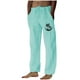 thumbnail image 2 of Pantalones largos para hombre, moda, estampados, casuales, cintura elástica con bolsillo, pantalones deportivos, pantalones de poliéster para hombre., 2 of 4