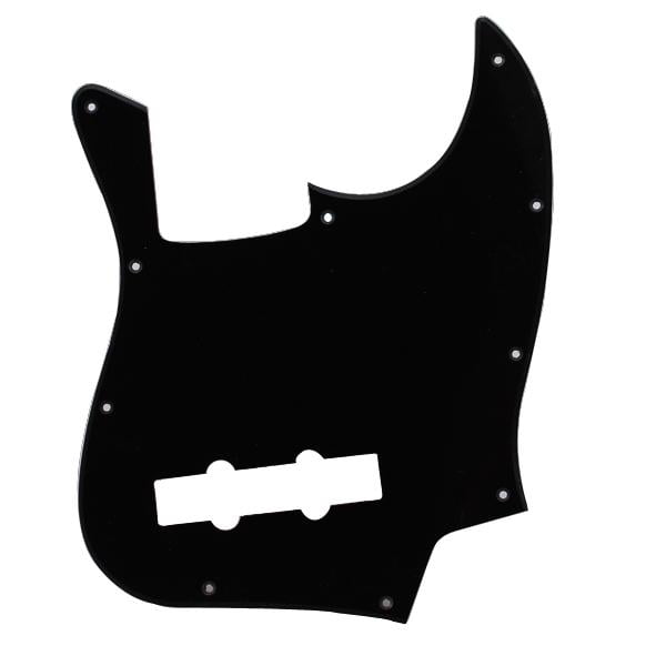 licencia de Rasguño Pickguard shamjiam 1 Capa Orificios Accesorio de Repuesto Bajo Golpeador 1 capa 10 orificios para bajo Jazz J negro