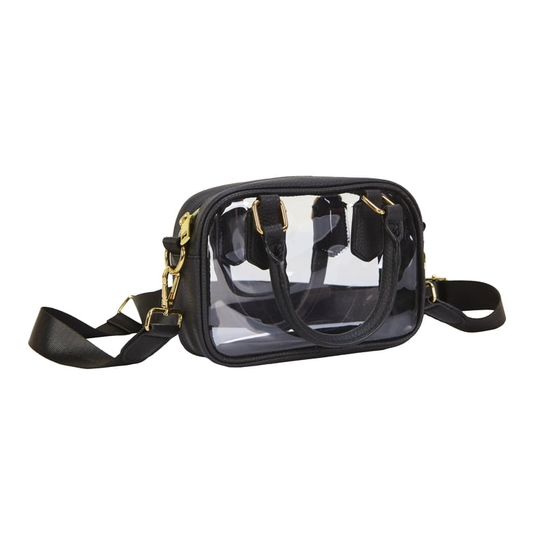 Hello Hobby Clear Handbag with Black Accents photo 7