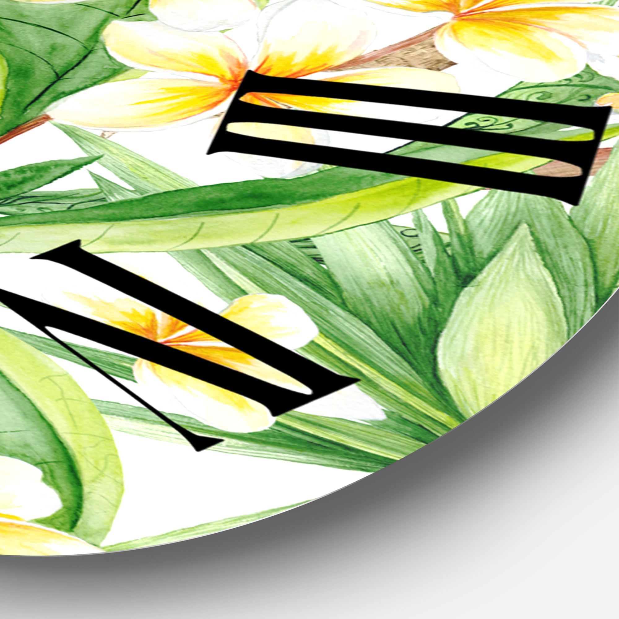 Designart 1 in Modern,Contemporary Wall Clock