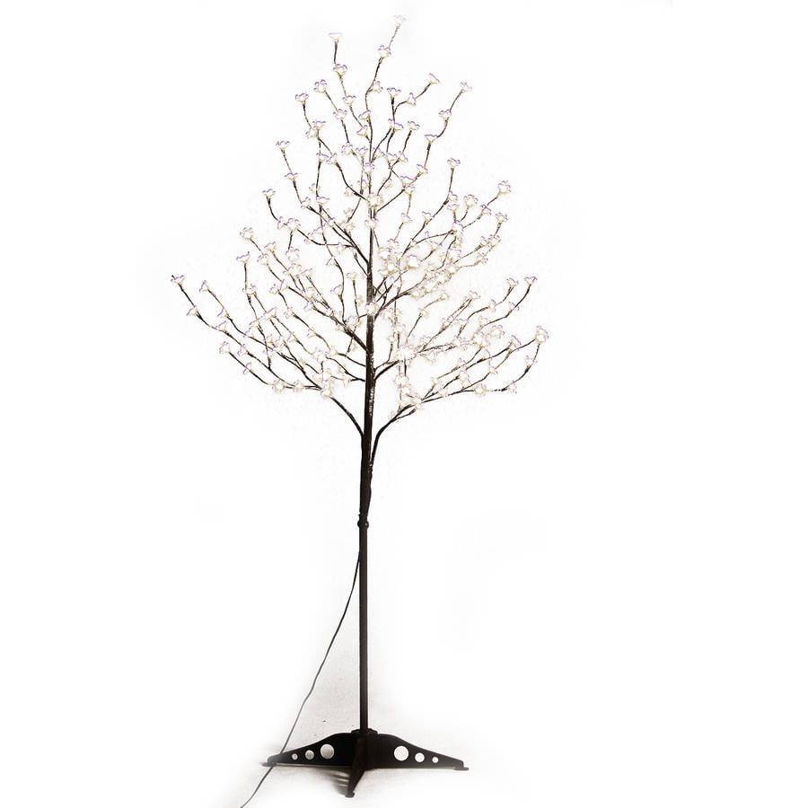 NEW 6 Feet 208 LED Cherry Blossom Tree Light Christmas Warm White Willow Twig 