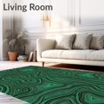 thumbnail image 2 of ODIKA 5'x7' Machine Washable Non-Slip Area Rug, Enchanted Forest Pathway Design High Traffic Rug, Green, 662282, 2 of 5