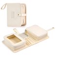 thumbnail image 1 of Bolsa de maquillaje BAREFOOT CARIBOU Travel para mujer, color marfil, 1 of 9
