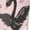 Black, variant on Vsdgher Swan And Flowers2 Women’s Womens Pajama Pants, Lounge Wide Leg PantsLounge Pants,Sleep Bottoms, Lounge for Women-Large