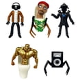 thumbnail image 1 of Small Dolls Garage Kit Ornaments Model Doll ABS Decoration Children's Toy Gift, 1 of 2