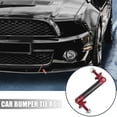 thumbnail image 2 of Car Adjustable Front Bumper Lip Splitter Support Rod Carbon Fiber Pattern, 2 of 7