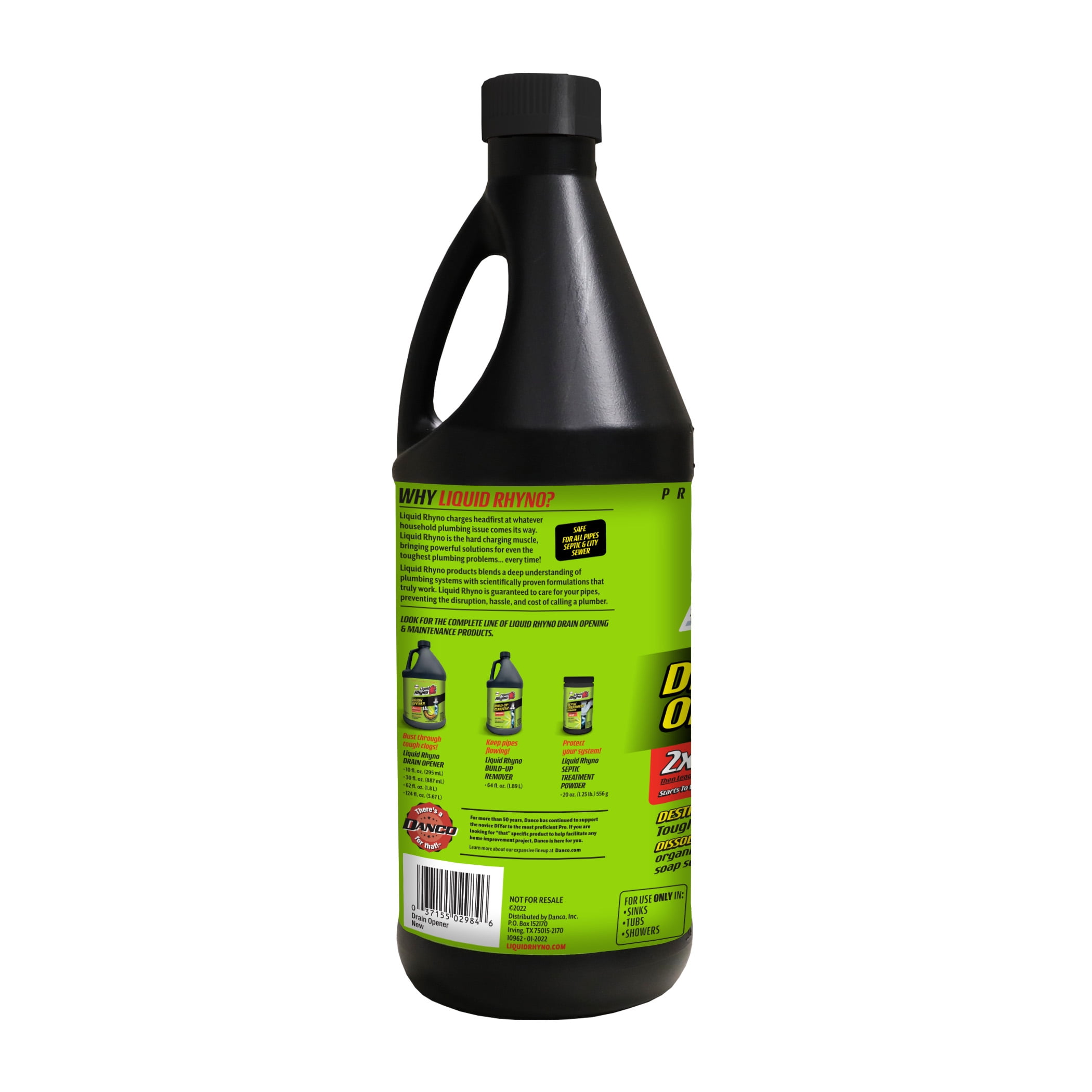 Danco Liquid Rhyno 62-fl oz Drain Cleaner