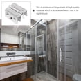 thumbnail image 6 of Glass Door Hinge Stainless Steel Cupboard Hinges Cabinet Double Sided Showcase 2 Pcs, 6 of 6