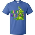 thumbnail image 3 of Inktastic Happy Mardi Gras Big and Little Alligators with Beads T-Shirt, 3 of 5