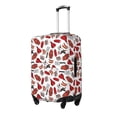 thumbnail image 2 of Daiia Red Food Luggage Cover, Thickened Washable Travel Luggage Covers, Elastic Unique Baggage Covers for 18-20 inch Luggage-Small, 2 of 9