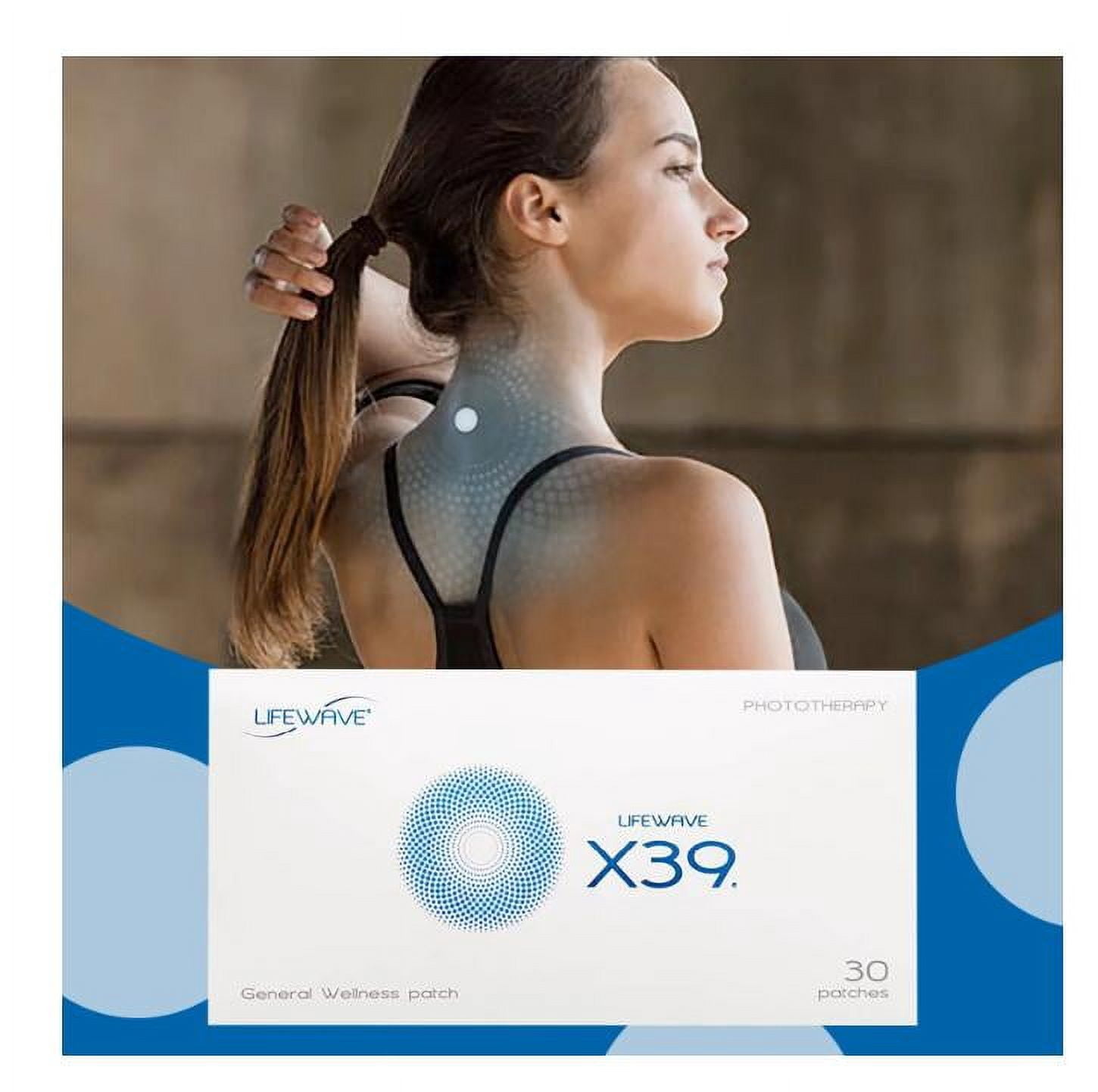 Lifewave Patch X39 - Supports Improvements of Strength and Stamina