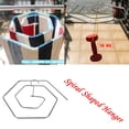 thumbnail image 2 of GGdda Clothes Line Outdoors Blanket Rack Rack Shaped Rotating Rack Spiral Quilt Storage Drying Hanger Housekeeping & Organizers Drying Rack Clothing Clothes Drying Rack 15*15*0.4Inch, 2 of 9