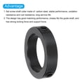 thumbnail image 4 of Unique Bargains Shaft Collar, 1.4 Inch Bore Carbon Steel Set Screw Style Clamping Collars Black 2 Pcs, 4 of 4