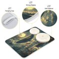 thumbnail image 4 of Yayeee Dish Drying Mat for Kitchen Counter Ultra Absorbent Easy Clean Pad 18x16", Whale and Moon, 4 of 7