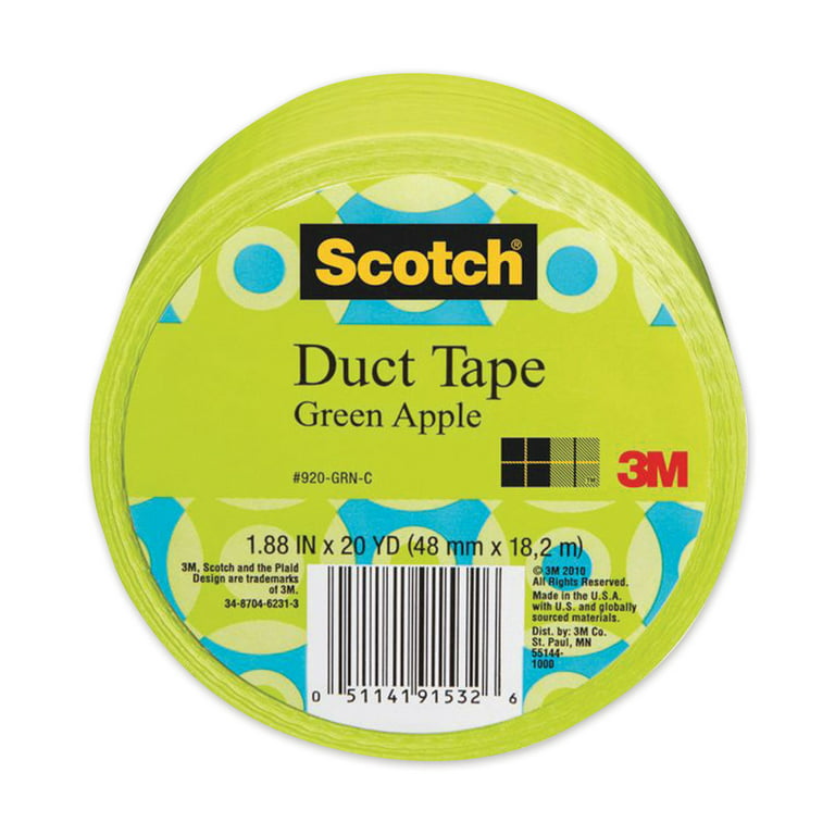 The Original Duck Tape Brand Duct Tape - Black, 1.88 in. x 45 yd.