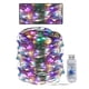 thumbnail image 2 of Wosthever USB LED Home Office Garden impermeable control remoto temporizador lámpara cadena 5m 50LEDs azul Iluminación navideña Blanco cálido 20m, 2 of 6