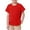 Red, variant on HNMKIU Boys T-Shirts Summer Fashion Solid Short Sleeve Sports Top With Pocket For Daily Wear