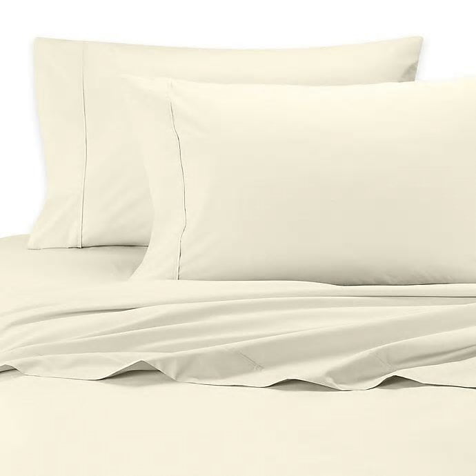 SHEEX ECOSHEET 100% VISCOSE from BAMBOO SHEETS Standard 2 Pillowcases Soft IVORY 