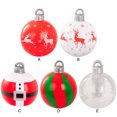thumbnail image 5 of Bola inflable gigante de Navidad de 40 cm, bola grande decorada para exteriores, decoración navideña para exteriores, decoración para patio, césped y porche, 5 of 5