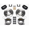 thumbnail image 4 of Wilwood SL6R 13" Front Slotted & DPR 11" Rear Big Brake Kit Combo Package With 2" Drop Spindle P-Brake Cable Brake Lines & Fluid Black Calipers Fits 1964-1974 GM A/F/X Body BOP 2.75" Offset Rear End, 4 of 6