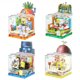 thumbnail image 1 of Bloques de construcción de Bob Esponja, juego de ladrillos de modelo de habitación, adornos de escritorio, juguetes para niños, regalos, Patricio, estrella, Krusty, Krab, Calamardo, tentáculos, 1 of 6