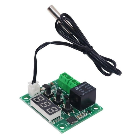 APPLAYERR High Precision Digital Thermostats 0.1°C Control, Waterproof NTC Probe for HVAC Systems and Incubation