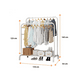 thumbnail image 2 of Rack Armable para Ropa Organizador Closet para Hogar con Doble Guardaropa Color Blanco Practiksa Rack Doble Blanco, 2 of 5