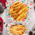 thumbnail image 4 of Monebena Waxed Deli Paper Sheets 100 Pcs, Merry Christmas Food Basket Liners for Sandwiches Fries 12 * 12 Inch,X'mas Burgers Deli Wrap Wax Paper Sheets Snowflakes Santa M01, 4 of 6