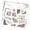2, variant on 15Sheets Antique Burnished Border Sticker Scrapbooking Decoration Paper Sheet For Journal Notebook Card Making Project