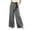 01-Black, variant on Yutgune Women's Gingham Wide Leg Pants High Waisted Casual Palazzo Trousers with Pockets