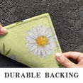 thumbnail image 6 of Lightgreen Daisy Flower White Blooms Pattern Door Rugs,Washable Non Slip Door Mats Indoor,Decorative Door Mats,Entry Mat Indoor for Entrance,Bedroom,Kitchen,Bathroom,20"x32", 6 of 6